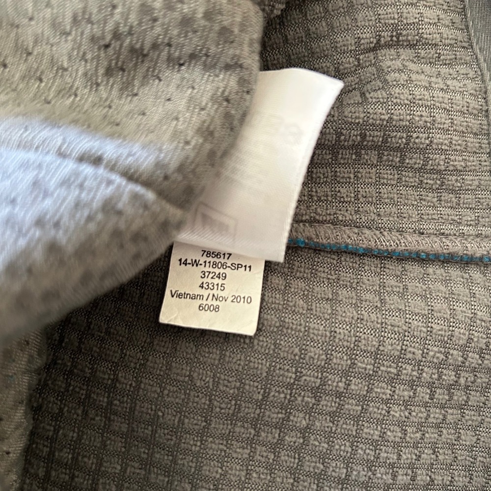 REI Womens Fleece Jacket Full Zip Blue XL Polyester Outdoors Casual Warm Layer - Picture 10 of 14